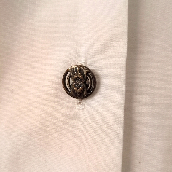 Vintage Lace Trimmed Blouse - Picture 4 of 4